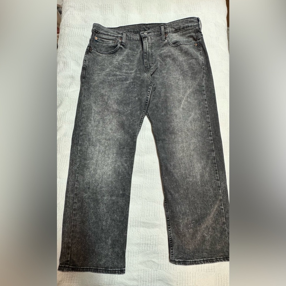 Levi's Strauss Charcoal Relaxed Men's Jeans W34 L30